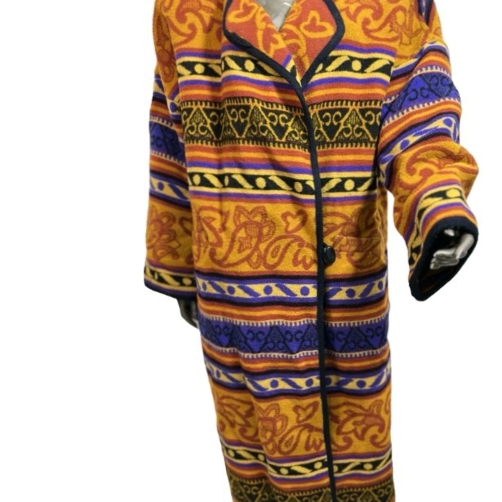 Gallery Multicolor Patterned Coat - image 1